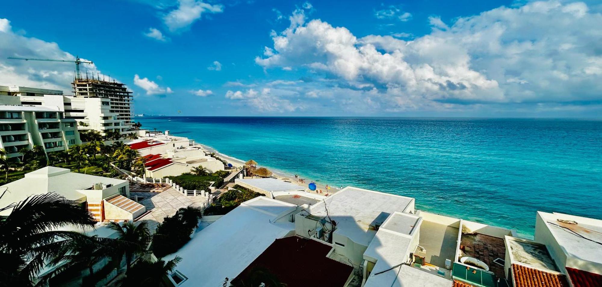 Solymar Beach Condos Cancún Exterior foto